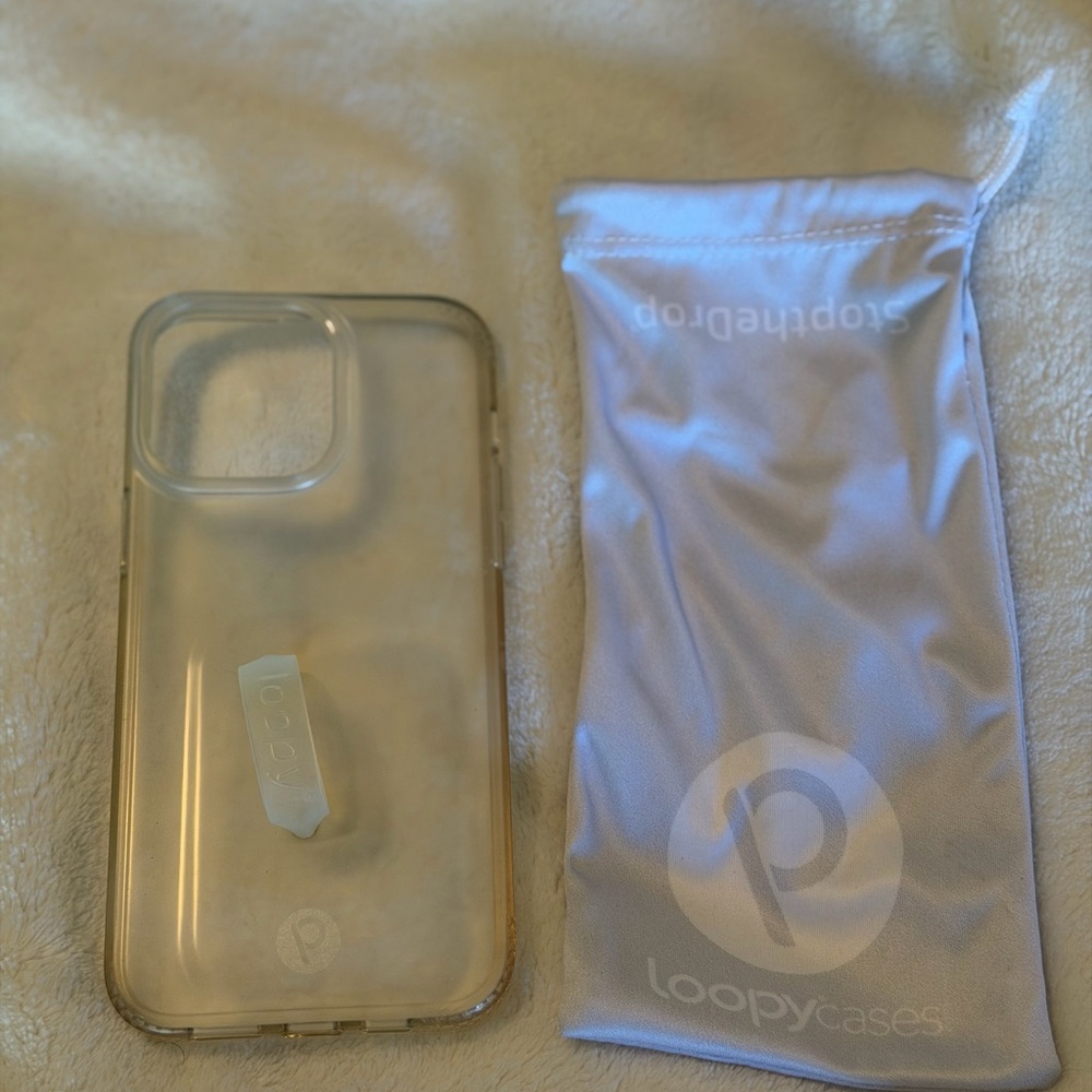 Loopy Case iPhone 14 Pro Max – Clear Matte (Righty)